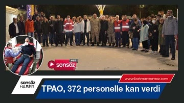 TPAO, 372 personelle kan verdi