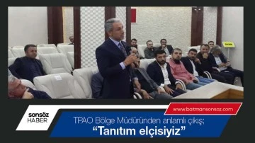 TPAO B&ouml;lge M&uuml;d&uuml;r&uuml;nden anlamlı &ccedil;ıkış