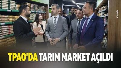 TPAO&rsquo;da Tarım Market a&ccedil;ıldı