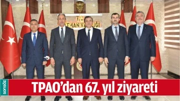 TPAO&rsquo;DAN 67. YIL ZİYARETİ