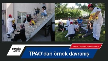 TPAO&rsquo;dan &ouml;rnek davranış