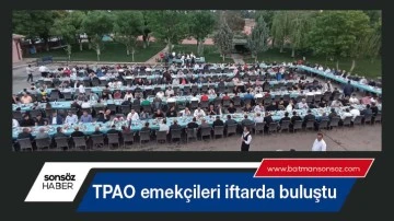 TPAO emek&ccedil;ileri iftarda buluştu