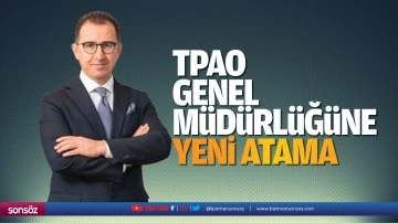 TPAO Genel M&uuml;d&uuml;rl&uuml;ğ&uuml;ne yeni atama
