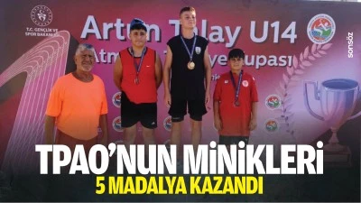 TPAO&rsquo;nun minikleri 5 madalya kazandı