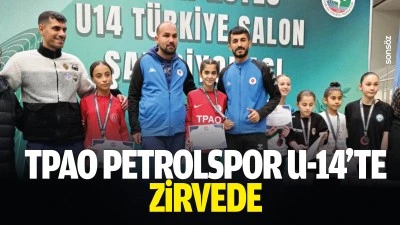 TPAO Petrolspor U-14&rsquo;te zirvede: 5 madalya