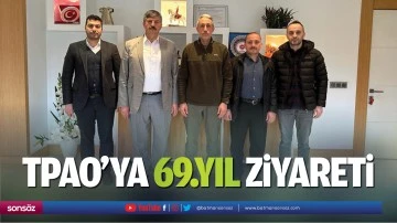 TPAO&rsquo;ya 69.yıl ziyareti