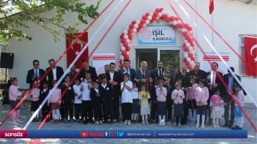 Trabzonlu &ccedil;ift Adıyaman'da ilkokul a&ccedil;tı