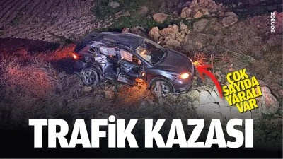 Trafik kazası; &Ccedil;ok sayıda yaralı var