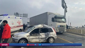 Trafik kazasında 1'i ağır, 6 kişi yaralandı