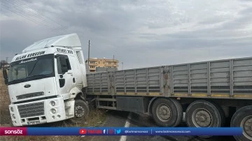 Trafik kazasında 1 kişi yaralandı