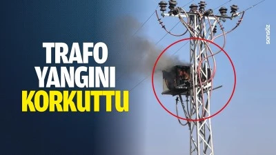 Trafo yangını korkuttu