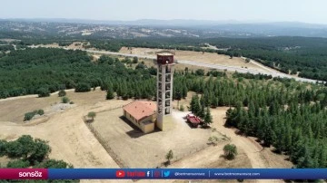 Trakya'da ormanlar yangınlara karşı 18 kuleden g&ouml;zetleniyor