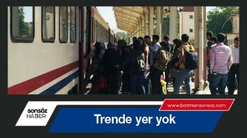 Trende yer yok