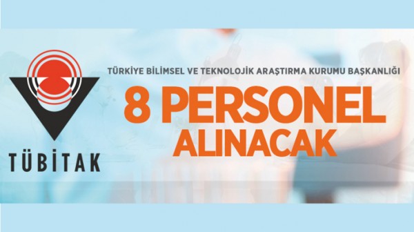 T&Uuml;BİTAK PERSONEL ALIYOR