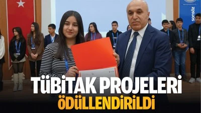 T&Uuml;BİTAK projeleri &ouml;d&uuml;llendirildi