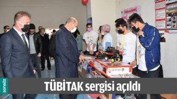 T&Uuml;BİTAK SERGİSİ A&Ccedil;ILDI