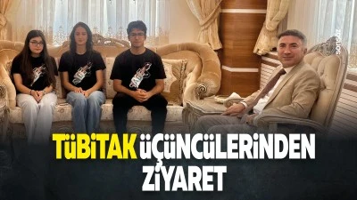 T&Uuml;BİTAK &uuml;&ccedil;&uuml;nc&uuml;lerinden ziyaret