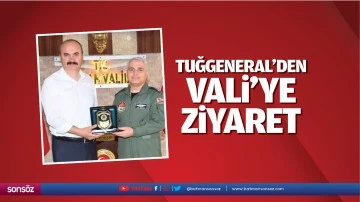 Tuğgeneral&rsquo;den vali&rsquo;ye ziyaret&hellip;