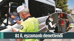 T&Uuml;M ŞEHİRLER EŞ ZAMANLI DENETLENDİ