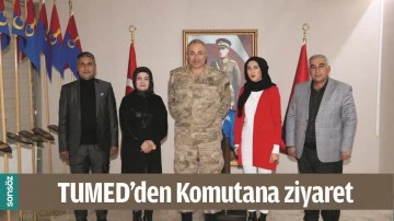 TUMED&rsquo;DEN KOMUTANA ZİYARET