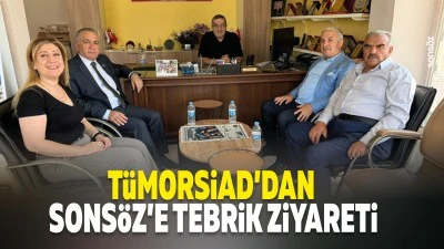 T&Uuml;MORSİAD&rsquo;dan Sons&ouml;z&rsquo;e tebrik ziyareti