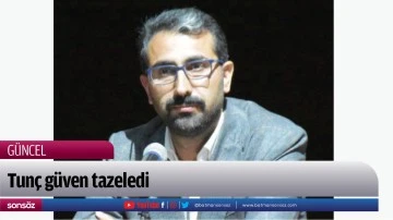 Tun&ccedil; g&uuml;ven tazeledi 