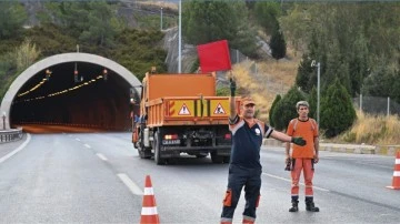 T&uuml;nelde yangın tatbikatı yapıldı