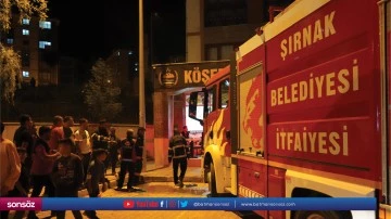 T&uuml;p patlaması sonucu &ccedil;ıkan yangın s&ouml;nd&uuml;r&uuml;ld&uuml;