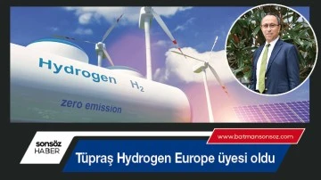 Tüpraş Hydrogen Europe üyesi oldu