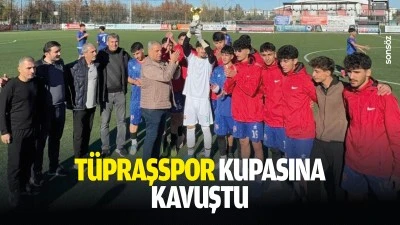 T&uuml;praşspor kupasına kavuştu