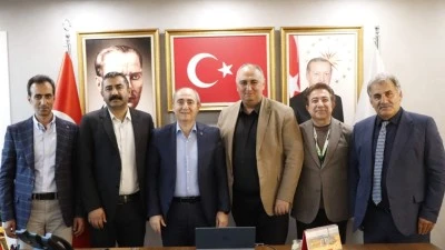 T&uuml;rkiye Arı Yetiştiricileri Merkez Birliğinden TARSİM'e ziyaret