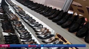 T&uuml;rkiye'de &uuml;&ccedil; ayakkabıdan biri Gaziantep'te &uuml;retiliyor