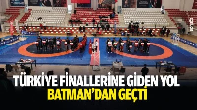 T&uuml;rkiye Finallerine giden yol, Batman&rsquo;dan ge&ccedil;ti
