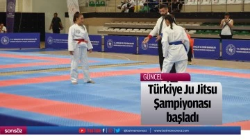 Türkiye Ju Jitsu Şampiyonası  başladı