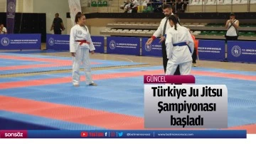 T&uuml;rkiye Ju Jitsu Şampiyonası &nbsp;başladı