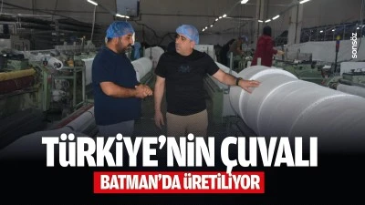 T&uuml;rkiye&rsquo;nin &ccedil;uvalı, Batman&rsquo;da &uuml;retiliyor