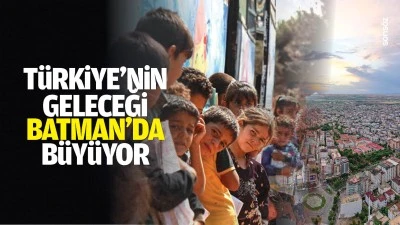 T&uuml;rkiye&rsquo;nin geleceği Batman&rsquo;da b&uuml;y&uuml;yor...