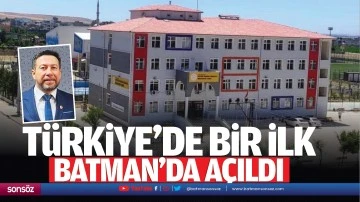 T&uuml;rkiye&rsquo;nin ilk, Batman&rsquo;da a&ccedil;ıldı
