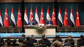 T&uuml;rkiye ve Mısır Arasında İmzalanan 17 Anlaşma