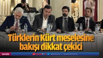 T&uuml;rklerin K&uuml;rt meselesine bakışı dikkat &ccedil;ekici