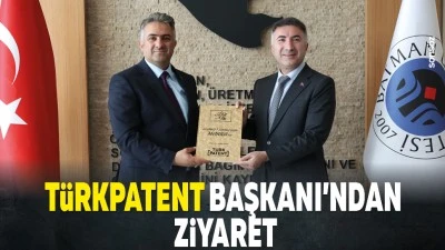 T&Uuml;RKPATENT Başkanı&rsquo;ndan ziyaret