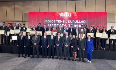 T&Uuml;RSAB'ın B&ouml;lge Temsil Kurulu se&ccedil;imlerini kazananlar mazbatalarını aldı