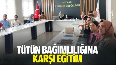 T&uuml;t&uuml;n bağımlılığına karşı eğitim&hellip;