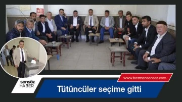 T&uuml;t&uuml;nc&uuml;ler se&ccedil;ime gitti