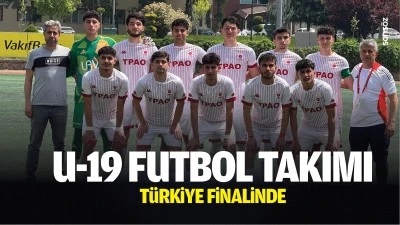 U-19 Futbol Takımı, T&uuml;rkiye finalinde&hellip;