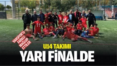 U14 takımı yarı finalde