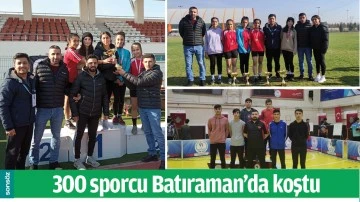 &Uuml;&Ccedil; Y&Uuml;Z SPORCU BATIRAMAN&rsquo;DA KOŞTU