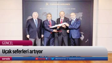 U&ccedil;ak seferleri artıyor