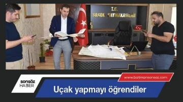 U&ccedil;ak yapmayı &ouml;ğrendiler