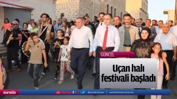 U&ccedil;an halı festivali başladı